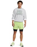 UA Icon Heavyweight TerryOversized Crew 1386548-011