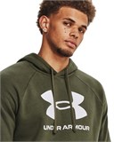 UA Rival FleeceLogo Hoodie 1379758-390