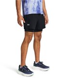 UA Launch2-in-1 5" Shorts 1382640-001