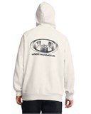 UA Rival Fleece Textured GlitchHoodie 1389428-110