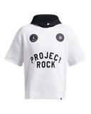 Project Rock Icon Fleece Badge Of HonorShort Sleeve Hoodie 1386886-100